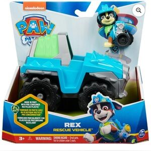 NEW PAW Patrol, Rex’s Dinosaur Rescue Vehicle